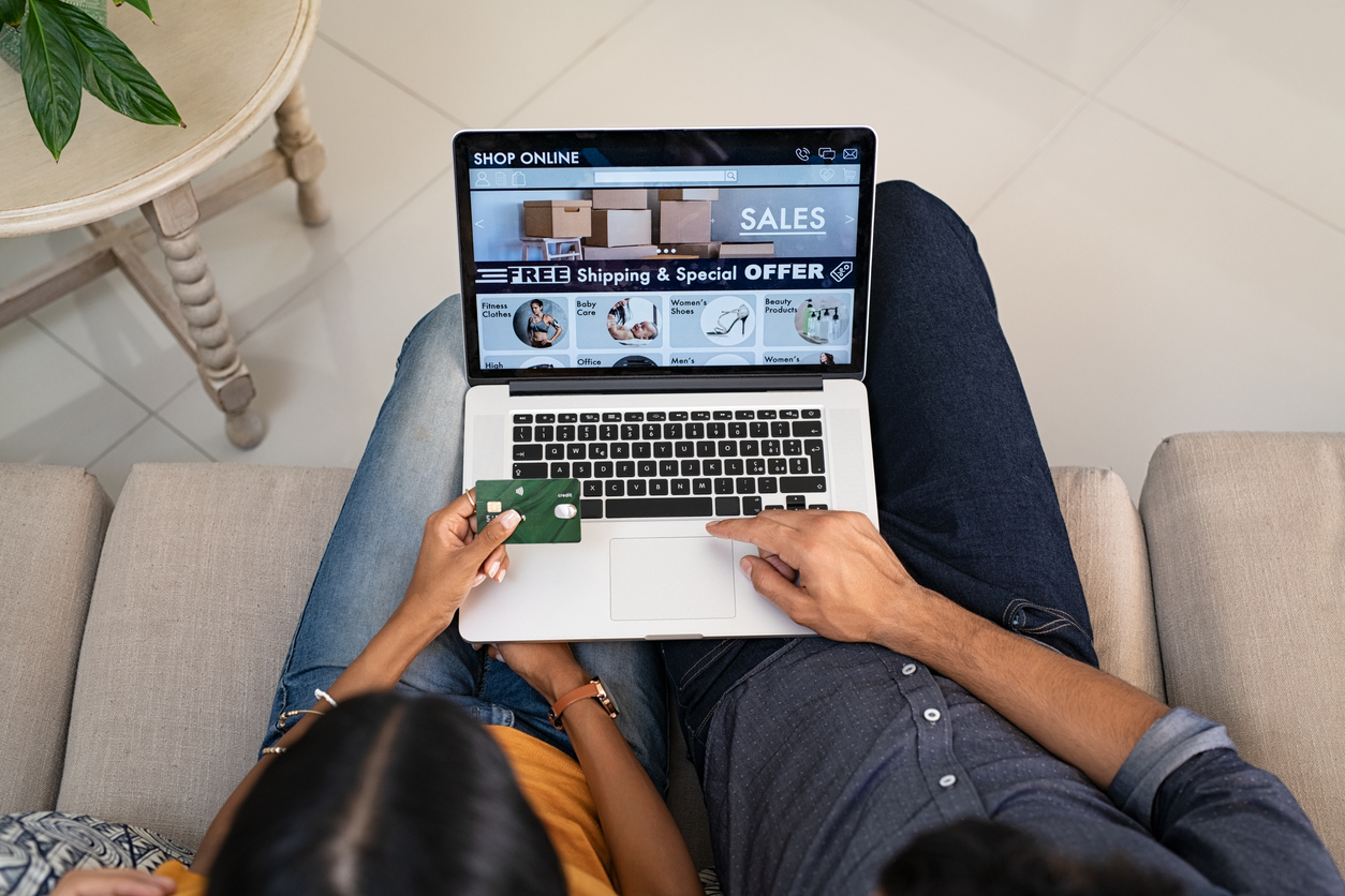 There is a growing trend of online shopping as consumers can sit at home and purchase from the comfort of their own homes